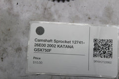 Camshaft Sprocket 12741-26E00 2002 KATANA GSX750F