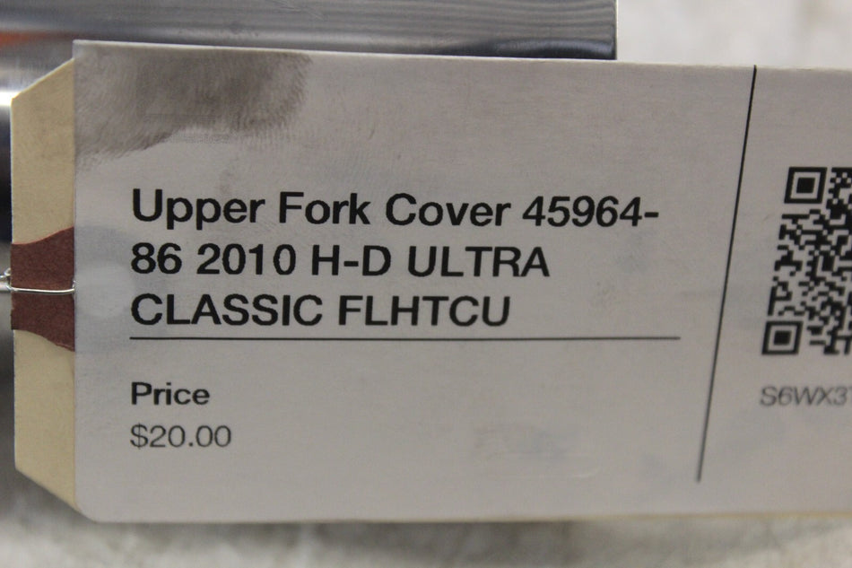 Upper Fork Cover 45964-86 2010 H-D ULTRA CLASSIC FLHTCU
