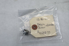 OEM Harley Davidson Fork Oil Drain Screw 2013 Streetglide 45858-77