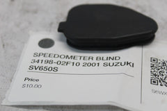 SPEEDOMETER BLIND 34198-02F10 2001 SUZUKI SV650S