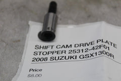 SHIFT CAM DRIVE PLATE STOPPER 25312-42F01 2008 SUZUKI GSX1300R