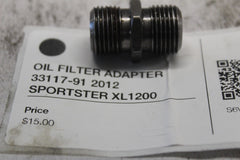 OIL FILTER ADAPTER 33117-91 2012 SPORTSTER XL1200
