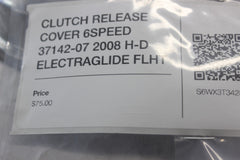 CLUTCH RELEASE COVER 6 SPEED 37142-07 2008 H-D ELECTRAGLIDE FLHT