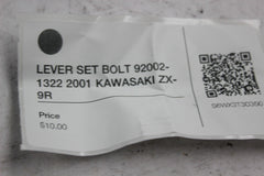 LEVER SET BOLT 92002-1322 2001 KAWASAKI ZX-9R