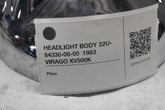 HEADLIGHT BODY 22U-84330-00-00  1983 VIRAGO XV500K