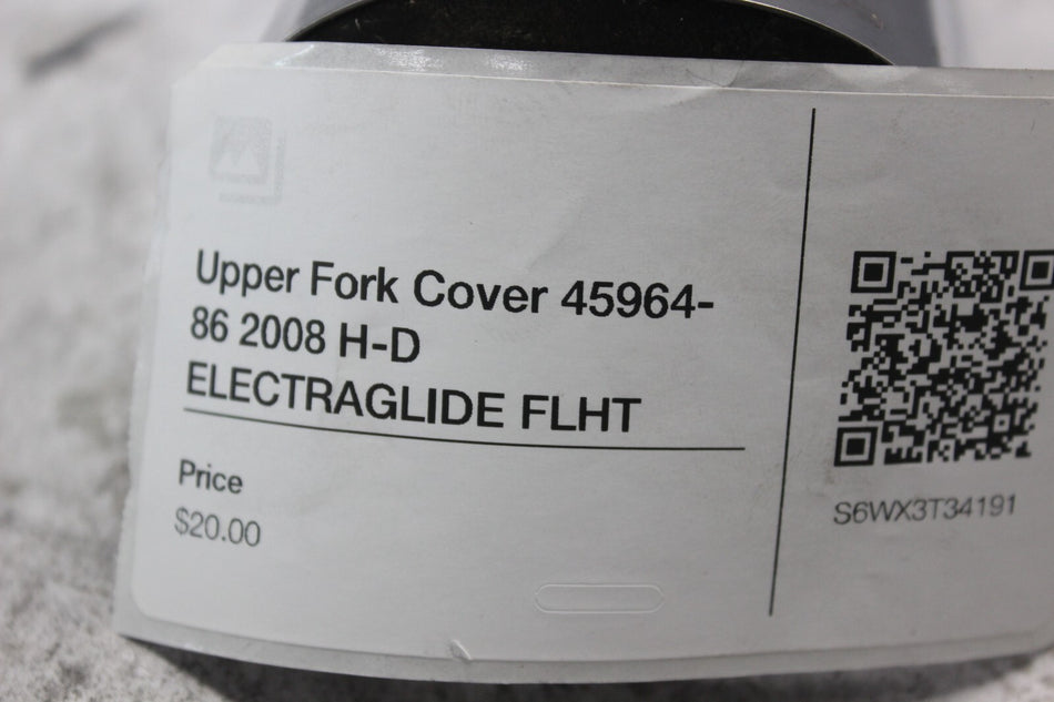 Upper Fork Cover 45964-86 2008 H-D ELECTRAGLIDE FLHT