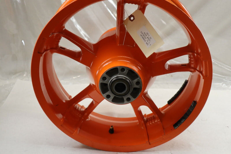 OEM Harley Davidson Orange Rear Wheel Enforcer 16