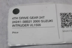 4TH DRIVE GEAR 24T 24241-38B21 2000 SUZUKI INTRUDER VL1500