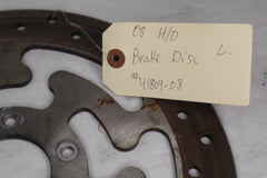 OEM Harley Davidson LEFT Front Brake Disk Rotor 11.8" 41809-08