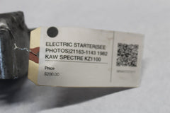 ELECTRIC STARTER (SEE PHOTOS) 21163-1143 1982 KAW SPECTRE KZ1100