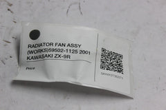 RADIATOR FAN ASSY (WORKS) 59502-1125 2001 KAWASAKI ZX-9R