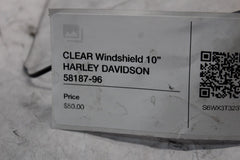 CLEAR Windshield 10” HARLEY DAVIDSON 58187-96