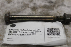 ENGINE FLANGED BOLT M10X110 230501046 2004 BOMBARDIER DS 650