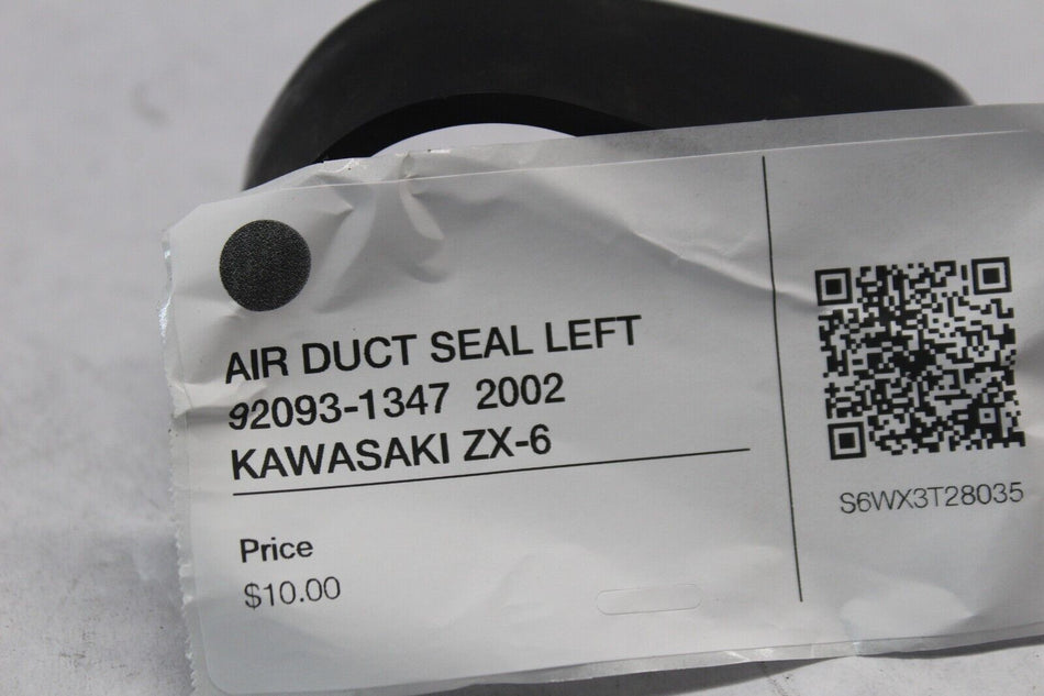 AIR DUCT SEAL LEFT 92093-1347  2002 KAWASAKI ZX-6