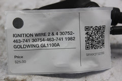IGNITION WIRE 2 & 4 30752-463-741 30754-463-741 1982 GOLDWING GL1100A