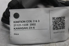 IGNITION COIL 2 & 3 21121-1228  2002 KAWASAKI ZX-6