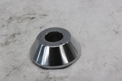 AFTERMARKET FRONT RIGHT AXLE SPACER CHROME 22MM 0.855 IN THICK 2001 H-D SOFTAIL