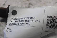 PASSENGER STEP BAR 50715-413-305 1982 HONDA GL500I SILVERWING