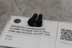 205562054 HANDLEBAR CLAMP SCREW 2PCS 2023 CAN AM RYKER SPORT 900 ACE