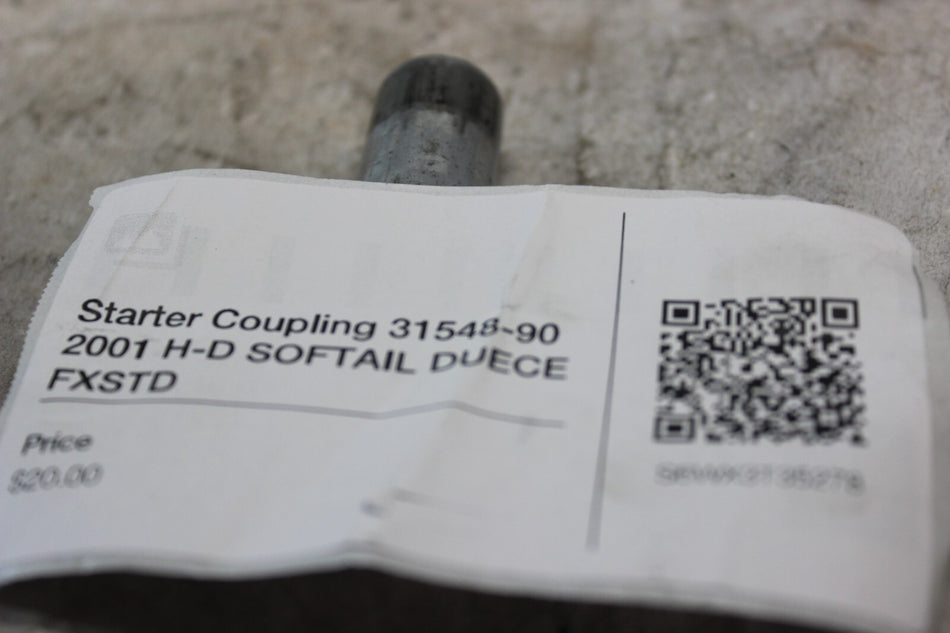 Starter Coupling 31548-90 2001 H-D SOFTAIL DUECE FXSTD