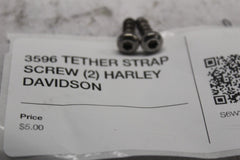 3596 TETHER STRAP SCREW (2) HARLEY DAVIDSON