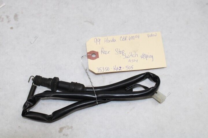 OEM Honda Motorcycle 1999 CBR600F4 Rear Stop Switch 35350-KAZ-505