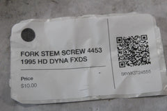 FORK STEM SCREW 4453 1995 HD DYNA FXDS