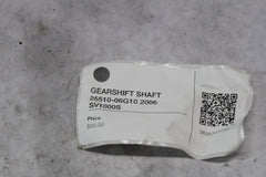 GEARSHIFT SHAFT 25510-06G10 2006 SV1000S