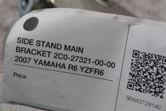 SIDE STAND MAIN BRACKET 2C0-27321-00-00 2007 YAMAHA R6 YZFR6