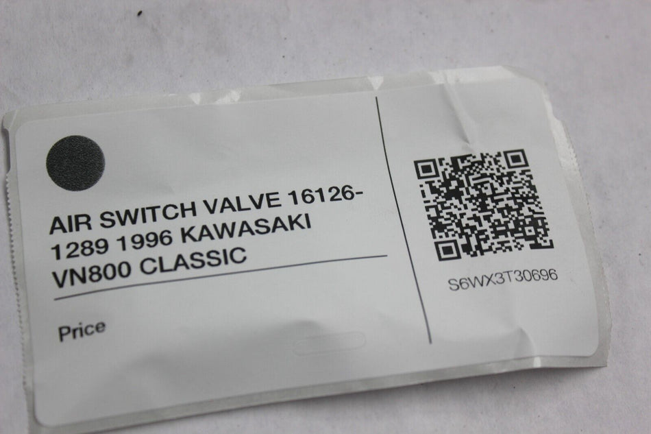 AIR SWITCH VALVE 16126-1289 1996 KAWASAKI VN800 CLASSIC