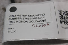 VOLTMETER MOUNTING RUBBER 37462-MB9-871 1982 HONDA GOLDWING GL1100A