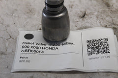 Relief Valve 15220-MBW-000 2000 HONDA CBR600F4