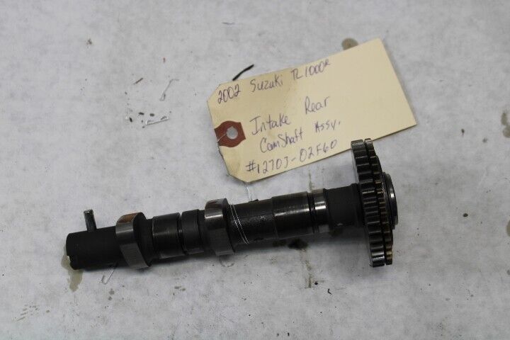 OEM Suzuki Motorcycle 2002 Suzuki TL1000 Intake Rear Camshaft #12703-02F60