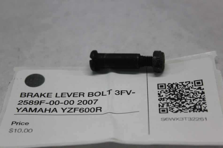BRAKE LEVER BOLT 3FV-2589F-00-00 2007 YAMAHA YZF600R