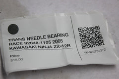 TRANS NEEDLE BEARING RACE 92048-1105 2005 KAWASAKI NINJA ZX-12R