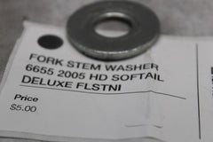 FORK STEM WASHER 6655 2005 HD SOFTAIL DELUXE FLSTNI