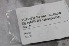 TETHER STRAP SCREW (2) HARLEY DAVIDSON 3612