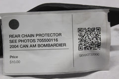 REAR CHAIN PROTECTOR SEE PHOTOS 705500116 2004 CAN AM BOMBARDIER DS650