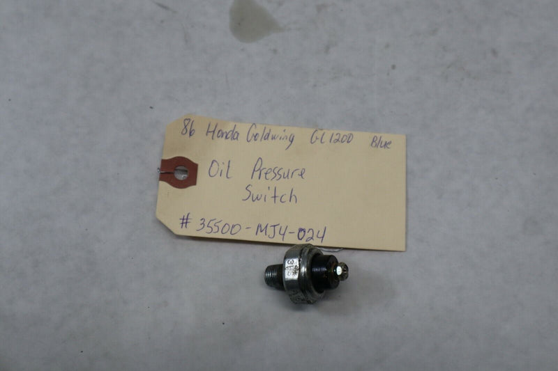 OEM Honda Motorcycle Oil Pressure Switch 1986 Goldwing GL1200A 35500-MJ4-024