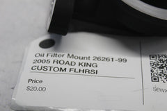 Oil Filter Mount 26261-99 2005 ROAD KING CUSTOM FLHRSI