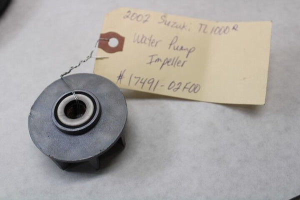 OEM Suzuki Motorcycle 2002 Suzuki TL1000 Water Pump Impeller #17491-02F00