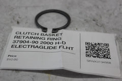 CLUTCH BASKET RETAINING RING 37904-90 2000 H-D ELECTRAGLIDE FLHT