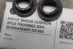 FRONT SHOCK CUSHION 2PCS 706200063 2004 BOMBARDIER DS 650