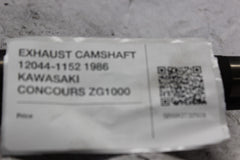 EXHAUST CAMSHAFT 12044-1152 1986 KAWASAKI CONCOURS ZG1000