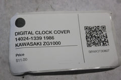 DIGITAL CLOCK COVER 14024-1339 1986 KAWASAKI ZG1000