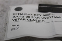 STRAIGHT KEY 90282-07042-00 2001 XVS1100A VSTAR CLASSIC