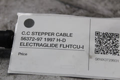 C.C STEPPER CABLE 56372-97 1997 H-D ELECTRAGLIDE FLHTCU-I