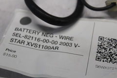 BATTERY NEG - WIRE 5EL-82116-00-00 2003 V-STAR XVS1100AR