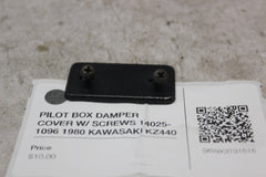 PILOT BOX DAMPER COVER W/ SCREWS 14025-1096 1980 KAWASAKI KZ440