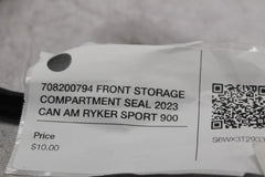 708200794 FRONT STORAGE COMPARTMENT SEAL 2023 CAN AM RYKER SPORT 900 ACE